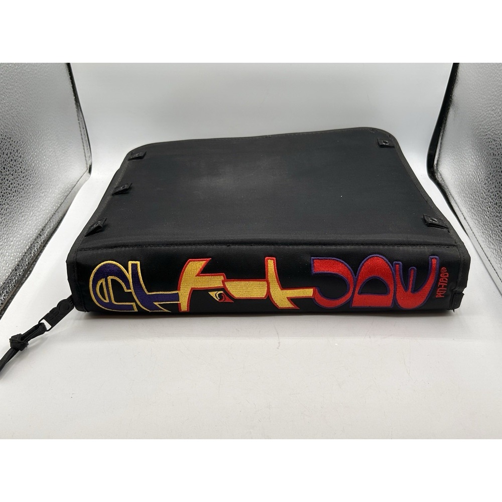 Vintage 1990s Pen-Tab ATTITUDE 3" Zippered Binder Student Planner